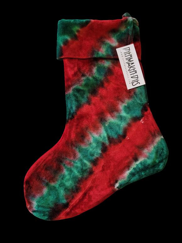 Velour Christmas Stocking