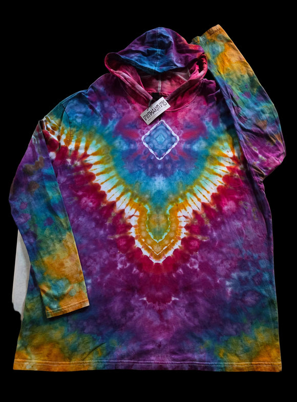 3X Long Sleeve Tshirt Hoodie